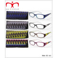 Lunettes de lecture unisex avec poche disponible en emballage d&#39;affichage (MRP21675)